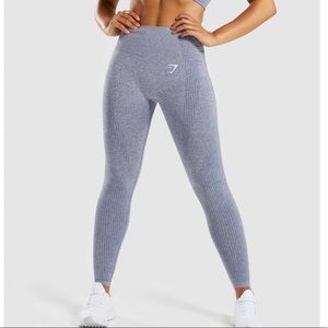 Gymshark Viral Seamless high waisted blue leggings